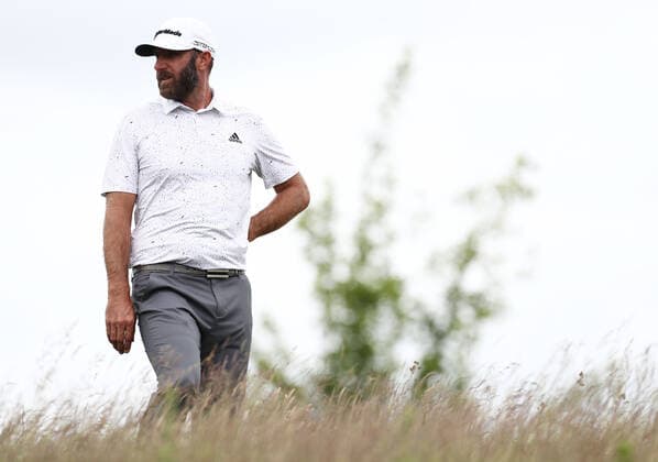 Mandatory Credit: Photo by James Marsh Shutterstock (12977875dh) Dustin Johnson of USA during his round. LIV Golf Invitational London, Day One, Golf, Centurion Club, Hertfordshire, UK - 09 June 2022 LIV Golf Invitational London, Day One, Golf, Centurion Club, Hertfordshire, UK - 09 June 2022 Copyright: xJamesxMarsh Shutterstockx 12977875dh