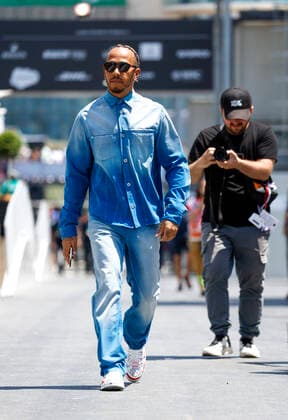 44 Lewis Hamilton GBR, Mercedes AMG Petronas F1 Team , F1 Grand Prix of Azerbaijan at Baku City Circuit on June 10, 2022 in Baku, Azerbaijan Photo by HOCH ZWEI Baku Azerbaijan