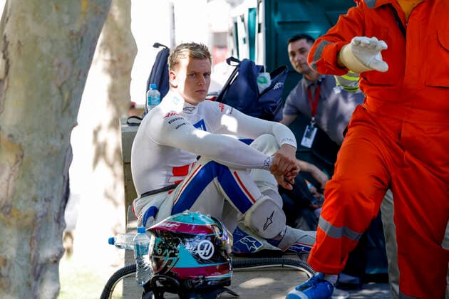 47 Mick Schumacher DEU, Haas F1 Team , F1 Grand Prix of Azerbaijan at Baku City Circuit on June 10, 2022 in Baku, Azerbaijan Photo by HOCH ZWEI Baku Azerbaijan