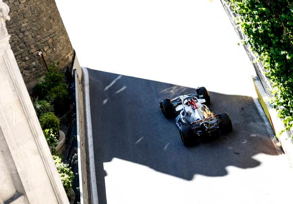 63 George Russell GBR, Mercedes AMG Petronas F1 Team , F1 Grand Prix of Azerbaijan at Baku City Circuit on June 10, 2022 in Baku, Azerbaijan Photo by HOCH ZWEI Baku Azerbaijan