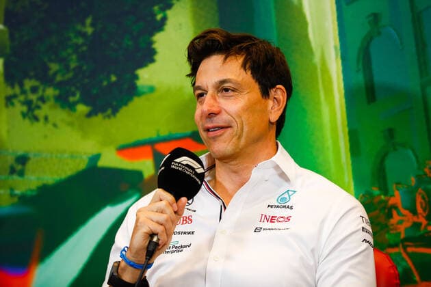 WOLFF Toto (aut), Team Principal & CEO of Mercedes AMG F1 Team, portrait during the Formula 1 Azerbaijan Grand Prix 2022, 8th round of the 2022 FIA Formula One World Championship, WM, Weltmeisterschaft on the Baku City Circuit, from June 10 to 12, 2022 in Baku, Azerbaijan - F1 - AZERBAIJAN GRAND PRIX 2022 DPPI Panoramic  GP2208_083622_X4I9082