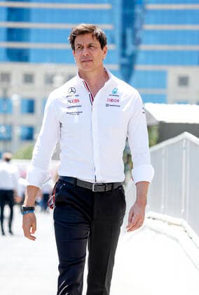 Toto Wolff AUT, Mercedes AMG Petronas F1 Team , F1 Grand Prix of Azerbaijan at Baku City Circuit on June 11, 2022 in Baku, Azerbaijan Photo by HOCH ZWEI Baku Azerbaijan