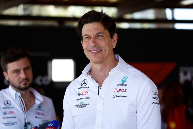 Toto Wolff AUT, Mercedes AMG Petronas F1 Team , F1 Grand Prix of Azerbaijan at Baku City Circuit on June 11, 2022 in Baku, Azerbaijan Photo by HOCH ZWEI Baku Azerbaijan