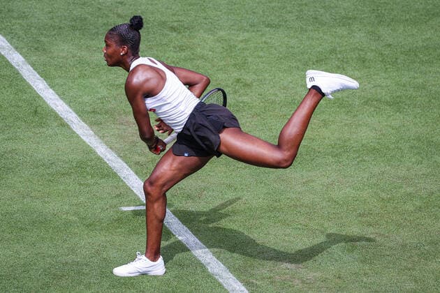 Noma NOHA AKUGUE GER, bett1open WTA 500, Berlin, LTTC Rot Weiß , 11 06 2022, Copyright: xClaudioxGärtnerx