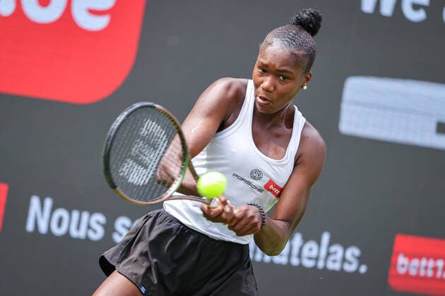 Noma NOHA AKUGUE GER, bett1open WTA 500, Berlin, LTTC Rot Weiß , 11 06 2022, Copyright: xClaudioxGärtnerx