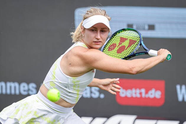 Daria SAVILLE AUS, bett1open WTA 500, Berlin, LTTC Rot Weiß , 11 06 2022, Copyright: xClaudioxGärtnerx