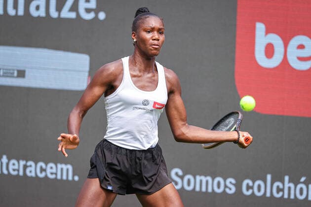 Noma NOHA AKUGUE GER, bett1open WTA 500, Berlin, LTTC Rot Weiß , 11 06 2022, Copyright: xClaudioxGärtnerx