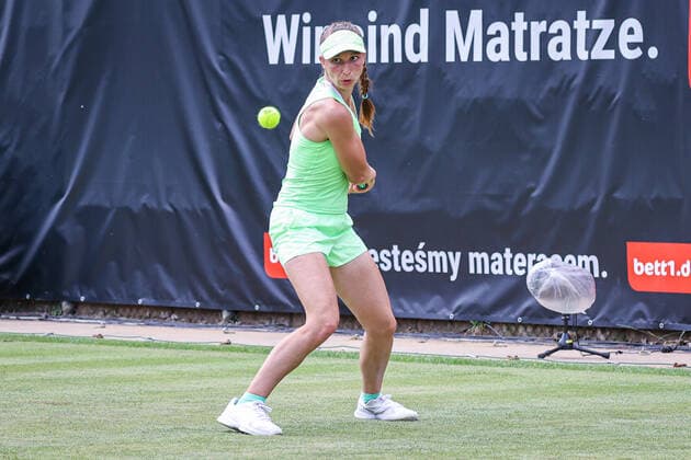 Tamara KORPATSCH GER, bett1open WTA 500, Berlin, LTTC Rot Weiß , 11 06 2022, Copyright: xClaudioxGärtnerx