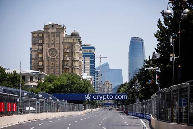 Track impression, F1 Grand Prix of Azerbaijan at Baku City Circuit on June 9, 2022 in Baku, Azerbaijan Photo by HOCH ZWEI Baku Azerbaijan