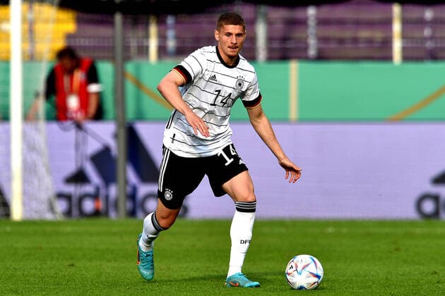 03 06 2022 pmk NF122091 football men U 21 country match season 2022 2023 Germany Hungary U 21 European Championship qualification Marton DARDAI 14 U 21 Germany