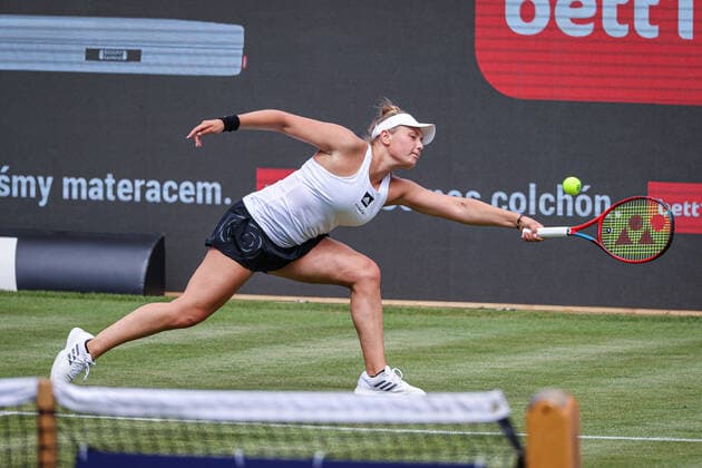Nastasja SCHUNK GER, bett1open WTA 500, Berlin, LTTC Rot Weiß , 11 06 2022, Copyright: xClaudioxGärtnerx