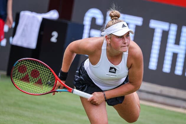 Nastasja SCHUNK GER, bett1open WTA 500, Berlin, LTTC Rot Weiß , 11 06 2022, Copyright: xClaudioxGärtnerx