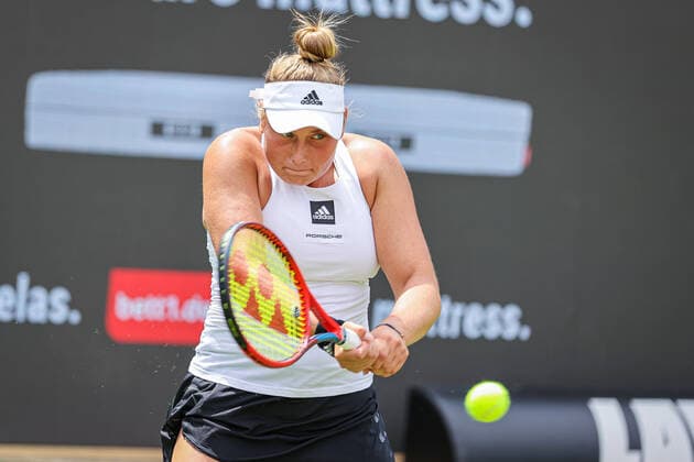 Nastasja SCHUNK GER, bett1open WTA 500, Berlin, LTTC Rot Weiß , 11 06 2022, Copyright: xClaudioxGärtnerx