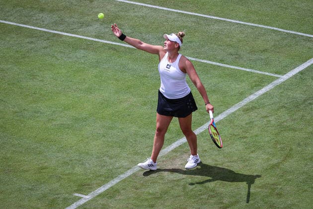 Nastasja SCHUNK GER, bett1open WTA 500, Berlin, LTTC Rot Weiß , 11 06 2022, Copyright: xClaudioxGärtnerx