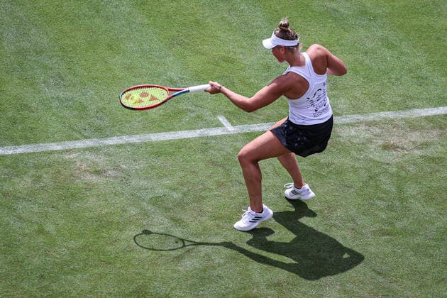 Nastasja SCHUNK GER, bett1open WTA 500, Berlin, LTTC Rot Weiß , 11 06 2022, Copyright: xClaudioxGärtnerx