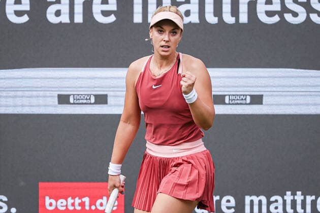 Sabine LISICKI GER, bett1open WTA 500, Berlin, LTTC Rot Weiß , 11 06 2022, Copyright: xClaudioxGärtnerx
