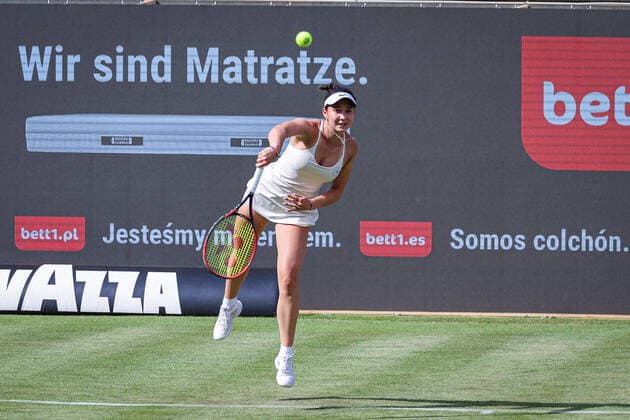 Eva LYS GER, bett1open WTA 500, Berlin, LTTC Rot Weiß , 11 06 2022, Copyright: xClaudioxGärtnerx