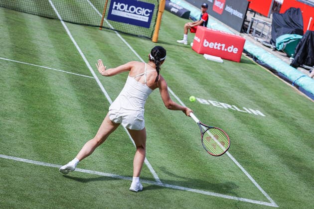 Eva LYS GER, bett1open WTA 500, Berlin, LTTC Rot Weiß , 11 06 2022, Copyright: xClaudioxGärtnerx