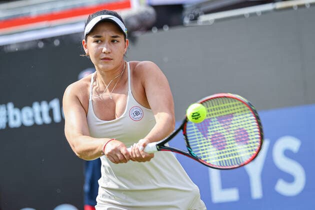 Eva LYS GER, bett1open WTA 500, Berlin, LTTC Rot Weiß , 11 06 2022, Copyright: xClaudioxGärtnerx