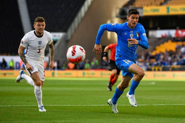Photo LaPresse - Fabio Ferrari June, 11 2022 Wolverhampton, United Kingdom soccer England vs Italy - Uefa Nations League - Group C 3 6 - Molineux Stadium. In the pic:Matteo Pessina(Italy)  Copyright: xFabioxFerrari LaPressex