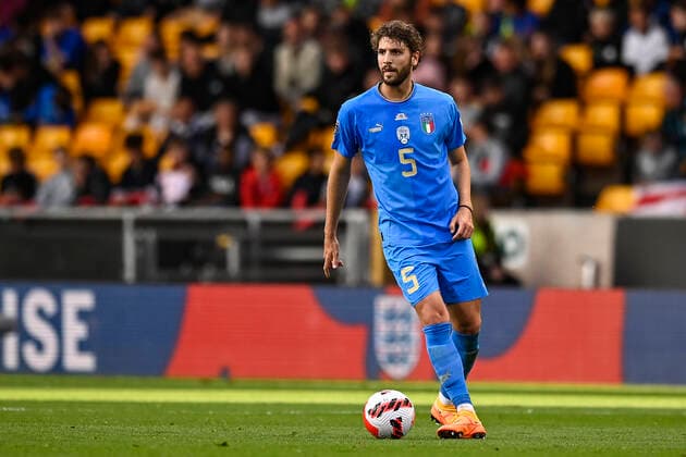 Photo LaPresse - Fabio Ferrari June, 11 2022 Wolverhampton, United Kingdom soccer England vs Italy - Uefa Nations League - Group C 3 6 - Molineux Stadium. In the pic:Manuel Locatelli (Italy)  Copyright: xFabioxFerrari LaPressex