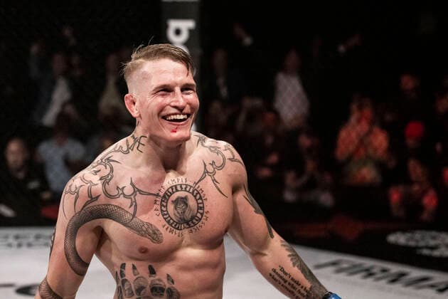 Sport Themen der Woche KW23 220611 Sveriges Robin Pretty Boy Roos jublar efter kampsportsgalan Superior Challenge 24 den 11 juni 2022 i Stockholm. *** 220611 Swedens Robin Pretty Boy Roos cheers after martial arts gala Superior Challenge 24 on 11 June 2022 in Stockholm,  Copyright: MAXIMxTHORE BB220611MT071