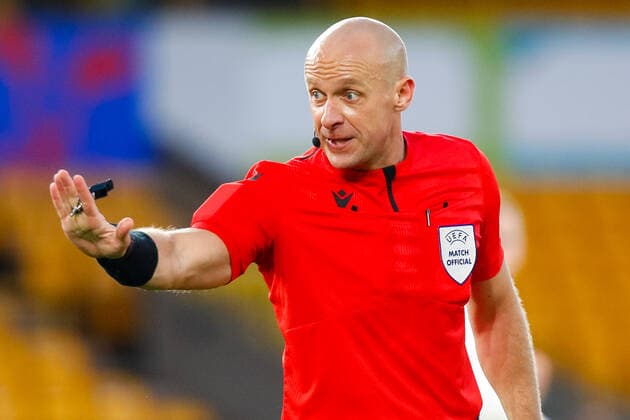 11th June 2022; Molineux Stadium, Wolverhampton, West Midlands, England; UEFA Nations League Football, England versus Italy; Referee Szymon Marciniak  ActionPlus12399033 GrahamxWilson