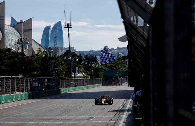 1 Max Verstappen NLD, Oracle Red Bull Racing , F1 Grand Prix of Azerbaijan at Baku City Circuit on June 12, 2022 in Baku, Azerbaijan Photo by HOCH ZWEI Baku Azerbaijan
