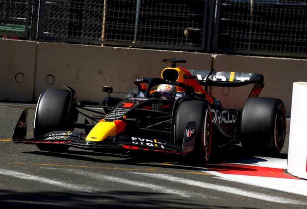 1 Max Verstappen NLD, Oracle Red Bull Racing , F1 Grand Prix of Azerbaijan at Baku City Circuit on June 12, 2022 in Baku, Azerbaijan Photo by HOCH ZWEI Baku Azerbaijan