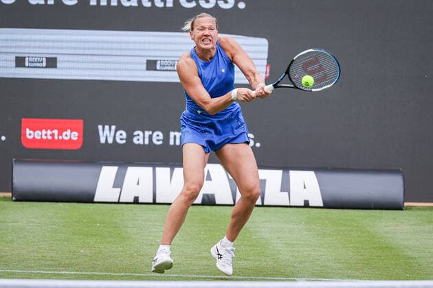 Kaia KANEPI EST, bett1open WTA 500, Berlin, LTTC Rot Weiß , 13 06 2022, Copyright: xClaudioxGärtnerx
