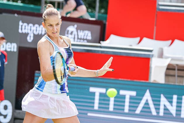 Karolina PLISKOVA CZE, bett1open WTA 500, Berlin, LTTC Rot Weiß , 13 06 2022, Copyright: xClaudioxGärtnerx