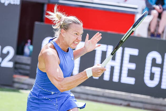 Kaia KANEPI EST, bett1open WTA 500, Berlin, LTTC Rot Weiß , 13 06 2022, Copyright: xClaudioxGärtnerx