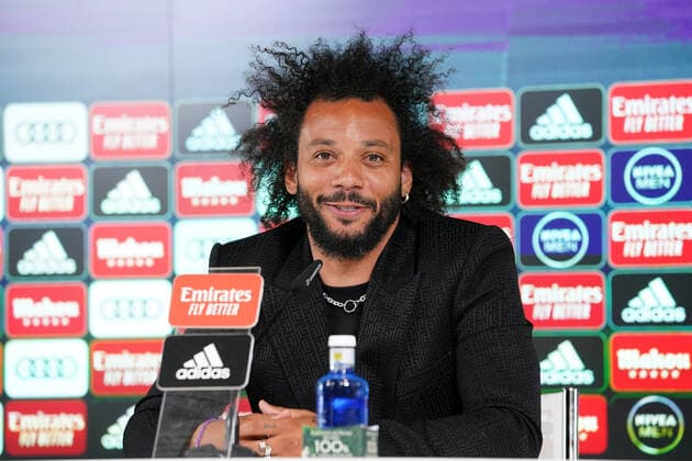 Sport Themen der Woche KW24 Sport Bilder des Tages Marcelo Vieira at a farewell press conference, PK, Pressekonferenz as Real Madrid CF s player. June 13, 2022. (2022061360)