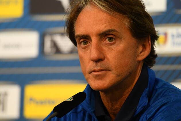 MOENCHENGLADBACH, GERMANY - JUNE 13, 2022: press conference, PK, Pressekonferenz of Roberto Mancini Head coach of Italy The football match of UEFA Nations League 2023 between Germany vs Italy Copyright: xVITALIIxKLIUIEVx
