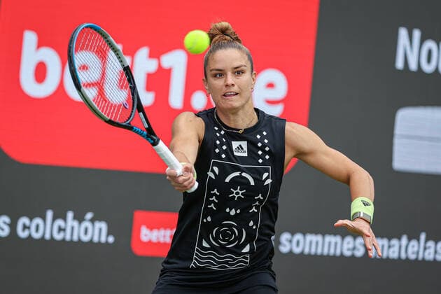 Maria SAKKARI GRE, bett1open WTA 500, Berlin, LTTC Rot Weiß , 14 06 2022, Copyright: xClaudioxGärtnerx