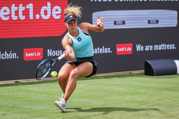 Leolia JEANJEAN FRA, bett1open WTA 500, Berlin, LTTC Rot Weiß , 14 06 2022, Copyright: xClaudioxGärtnerx