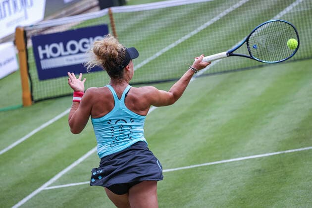 Leolia JEANJEAN FRA, bett1open WTA 500, Berlin, LTTC Rot Weiß , 14 06 2022, Copyright: xClaudioxGärtnerx
