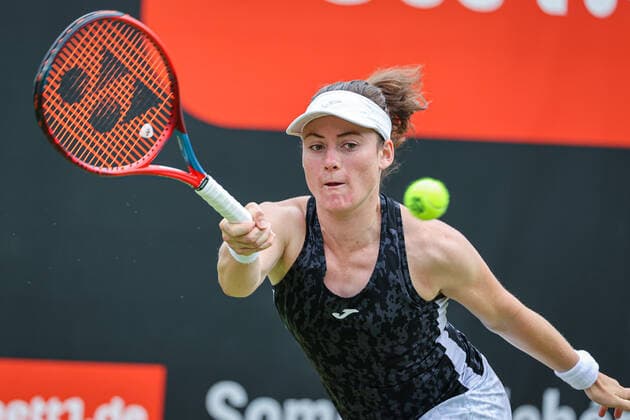 Tamara ZIDANSEK SLO, bett1open WTA 500, Berlin, LTTC Rot Weiß , 14 06 2022, Copyright: xClaudioxGärtnerx