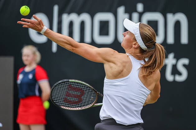Liudmila SAMSONOVA, bett1open WTA 500, Berlin, LTTC Rot Weiß , 14 06 2022, Copyright: xClaudioxGärtnerx