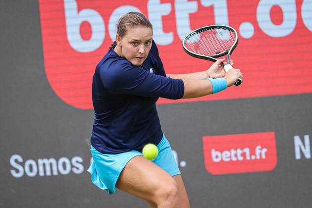 Jule NIEMEIER GER, bett1open WTA 500, Berlin, LTTC Rot Weiß , 14 06 2022, Copyright: xClaudioxGärtnerx