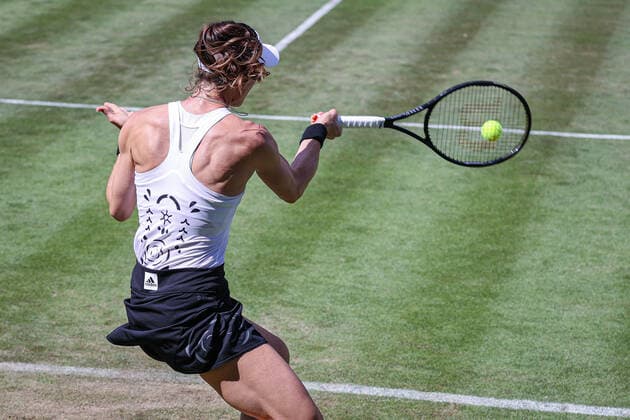 Andrea PETKOVIC GER, bett1open WTA 500, Berlin, LTTC Rot Weiß , 14 06 2022, Copyright: xClaudioxGärtnerx