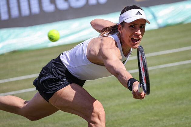 Andrea PETKOVIC GER, bett1open WTA 500, Berlin, LTTC Rot Weiß , 14 06 2022, Copyright: xClaudioxGärtnerx