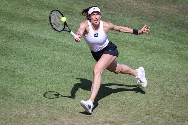 Andrea PETKOVIC GER, bett1open WTA 500, Berlin, LTTC Rot Weiß , 14 06 2022, Copyright: xClaudioxGärtnerx