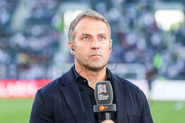 Sports, Football, UEFA Nations League League A Group 3 Matchday 4 Germany Italy 14 06 2022, BORUSSIA PARK Mönchengladbach Hans Dieter Flick national coach, Germany Foto Herbertz Nico Herbertz Mönchengladbach BORUSSIA PARK Nordrhein Westfahlen Germany