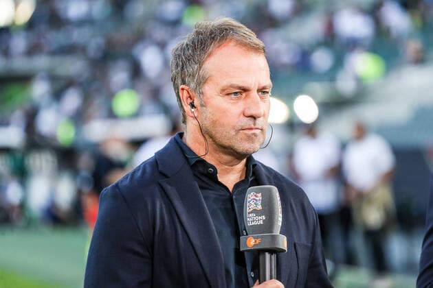 Sports, Football, UEFA Nations League League A Group 3 Matchday 4 Germany Italy 14 06 2022, BORUSSIA PARK Mönchengladbach Hans Dieter Flick national coach, Germany Foto Herbertz Nico Herbertz Mönchengladbach BORUSSIA PARK Nordrhein Westfahlen Germany