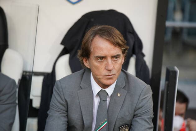 Coach Coach Roberto Mancini Italy, Italia Moenchengladbach 14 06 2022 Germany vs Italy, Nations League A3 Matchday 4, Borussia Park