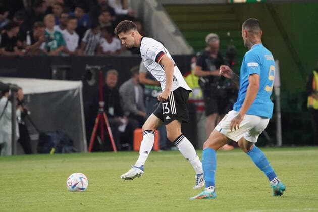 Anton Stach Germany Moenchengladbach 14 06 2022 Germany vs Italy, Nations League A3 Matchday 4, Borussia Park