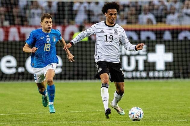 GER, Germany Germany vs Italy Italy, football, Laenderspiel, UEFA Nations League Division A, Group 3, 2022 2023, 14 06 2022, DFB DFL regulations prohibit any use of photographs as image sequences and or quasi video GER, Germany Germany vs Italy Italy, football, Laenderspiel, UEFA Nations League Division A, Group 3, 2022 2023, 14 06 2022 Moenchengladbach Copyright: xEibner-Pressefoto RogerxBuerkex EP_EER
