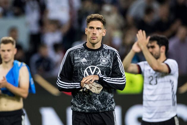 UEFA Nations League, Germany Italy 14 06 2022 The team thanks the fans for their support Leon Goretzka 8, Germany UEFA Nations League, Germany Italy, Moenchengladbach, BORUSSIA PARK Copyright: xBEAUTIFULxSPORTS Wunderlx