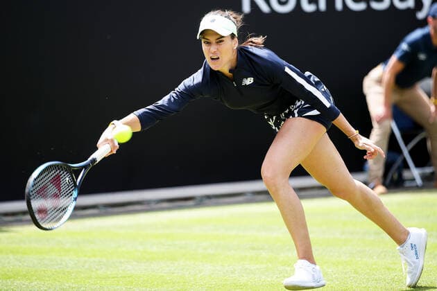 TENNIS - WTA, Tennis Damen Rothesay Classic Birmingham 2022 BIRMINGHAM,ENGLAND,14.JUN.22 - TENNIS - WTA Tour, Rothesay Classic Birmingham. Image shows Sorana Cirstea (ROM).  GEPAxpictures xAlanxGrieves